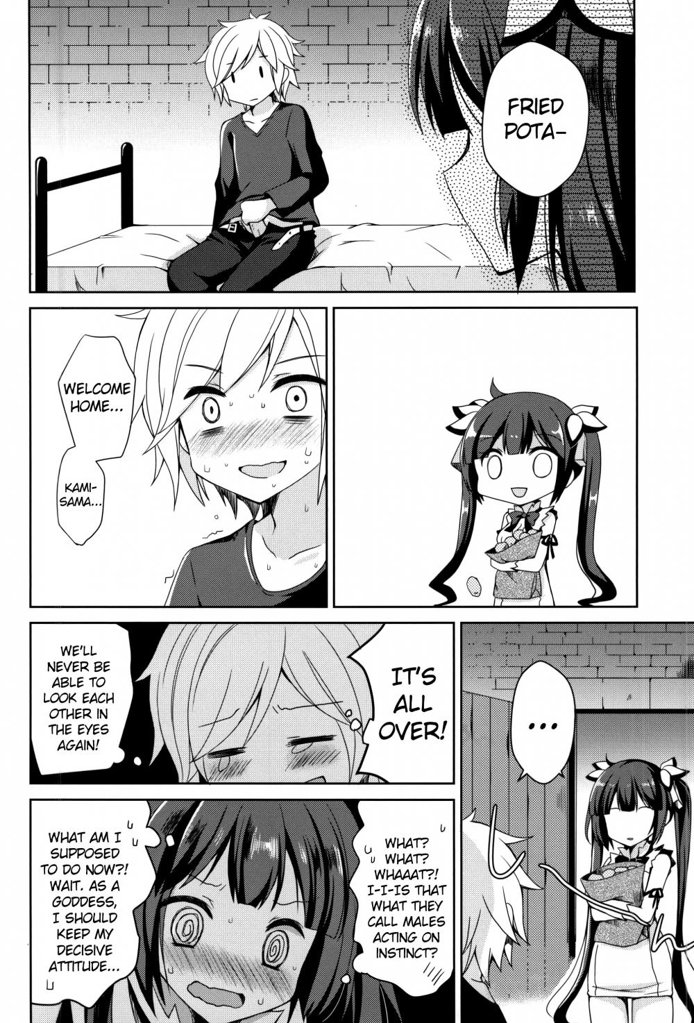 Hentai Manga Comic-My Goddess is Too Cute-Read-3